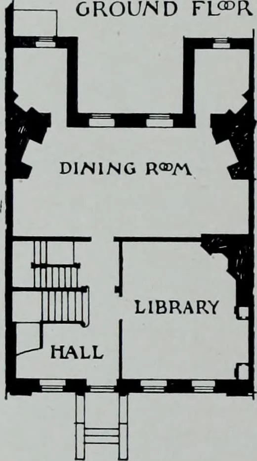 An illustration from Survey of London, 1900, leaf 61