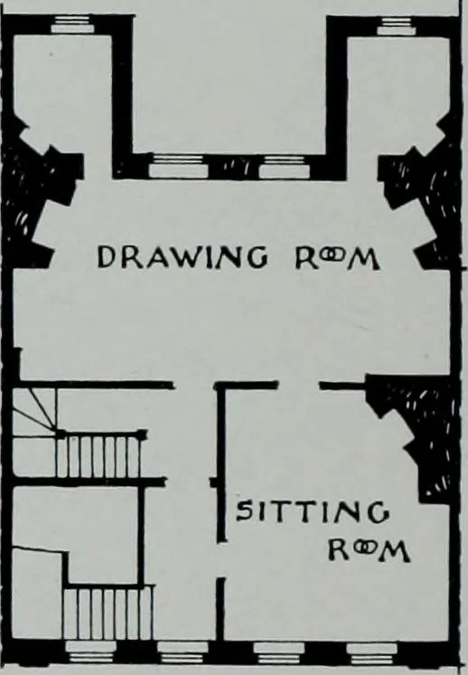 An illustration from Survey of London, 1900, leaf 61