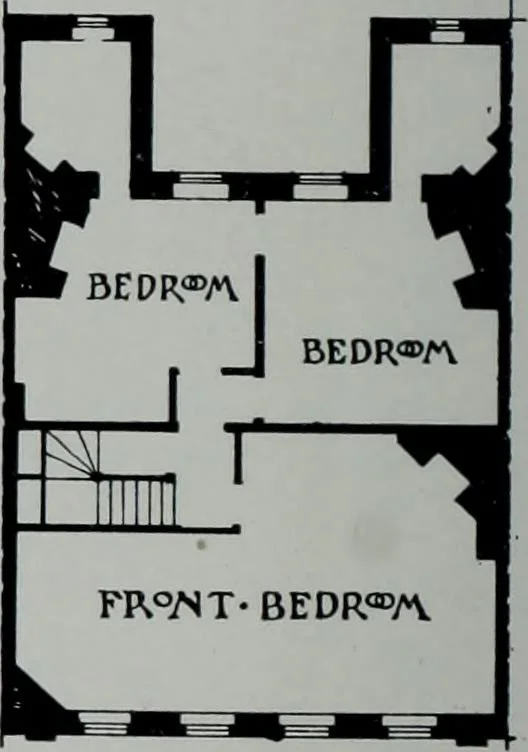 An illustration from Survey of London, 1900, leaf 61