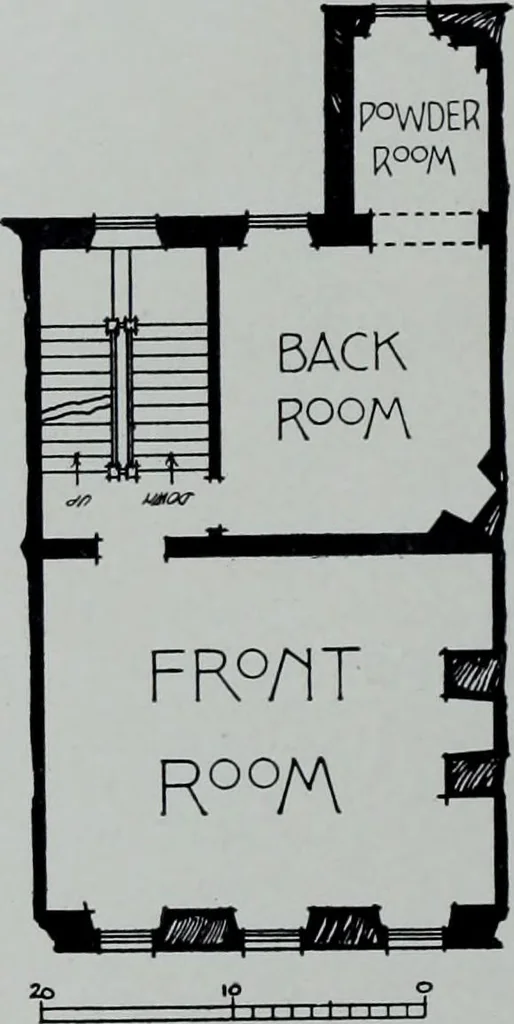 An illustration from Survey of London, 1900, leaf 65