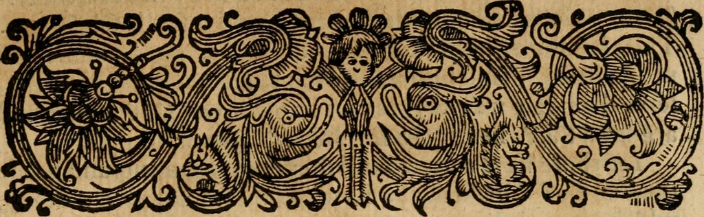 An illustration from A survey of the summe of church-discipline : wherein the way of the churches of New-England is warranted out of the Word, and all exceptions of weight, which are made against it, answered: Whereby also it will appear to the judicious reader, that something more must be said, then yet hath been, before their principles can be shaken, or they should be unsetled in their practice, 1648, leaf 380