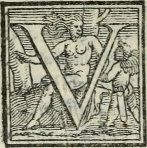 An illustration from Svpplimento delle piacevoli, ingeniose, et argutissime lettre. Indrizzate a diuersi, sotto varij, & bellissimi discorsi, nello antico volgare idioma composte, & dichiarite con moralissimi vocaboli, 1556, leaf 119