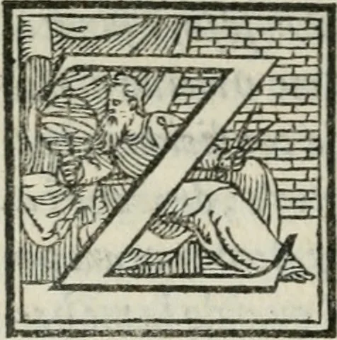 An illustration from Svpplimento delle piacevoli, ingeniose, et argutissime lettre. Indrizzate a diuersi, sotto varij, & bellissimi discorsi, nello antico volgare idioma composte, & dichiarite con moralissimi vocaboli, 1556, leaf 129