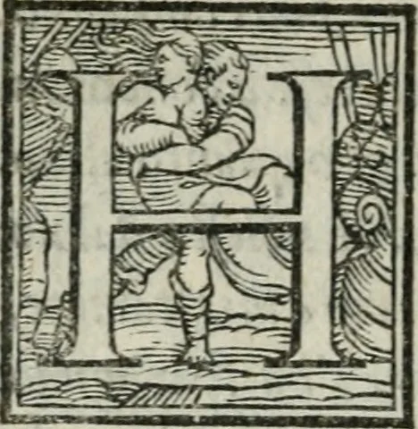 An illustration from Svpplimento delle piacevoli, ingeniose, et argutissime lettre. Indrizzate a diuersi, sotto varij, & bellissimi discorsi, nello antico volgare idioma composte, & dichiarite con moralissimi vocaboli, 1556, leaf 131