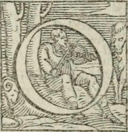An illustration from Svpplimento delle piacevoli, ingeniose, et argutissime lettre. Indrizzate a diuersi, sotto varij, & bellissimi discorsi, nello antico volgare idioma composte, & dichiarite con moralissimi vocaboli, 1556, leaf 37