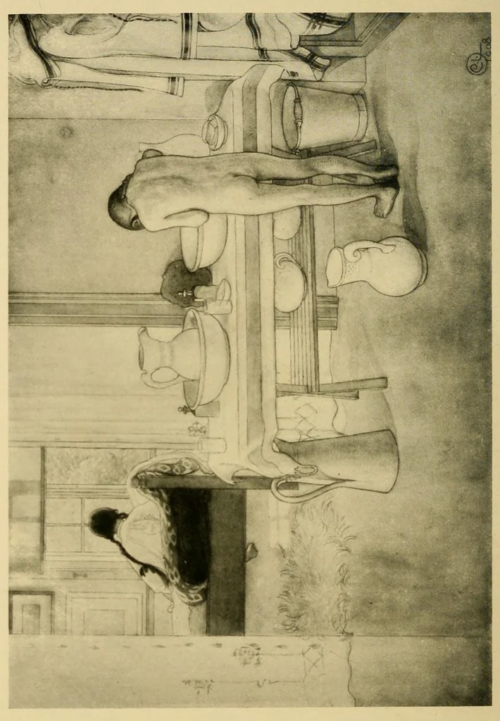 An illustration from Swedish art exhibition, 1916, leaf 54