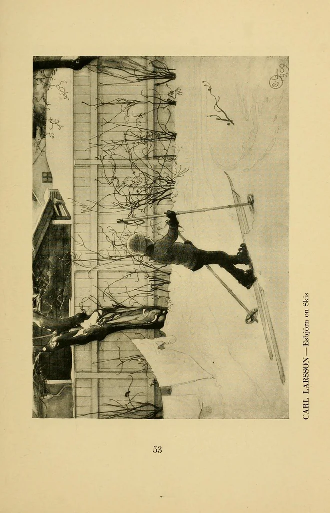 An illustration from Swedish art exhibition, 1916, leaf 55