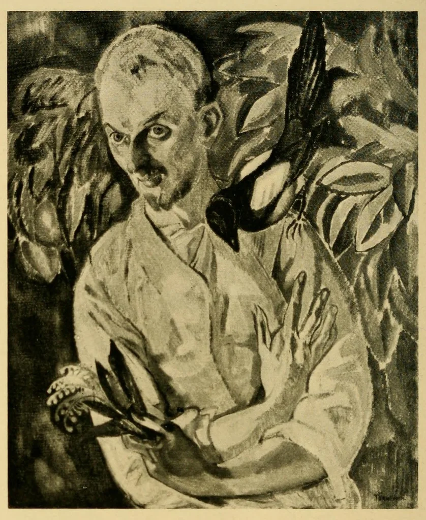 An illustration from Swedish art exhibition, 1916, leaf 66