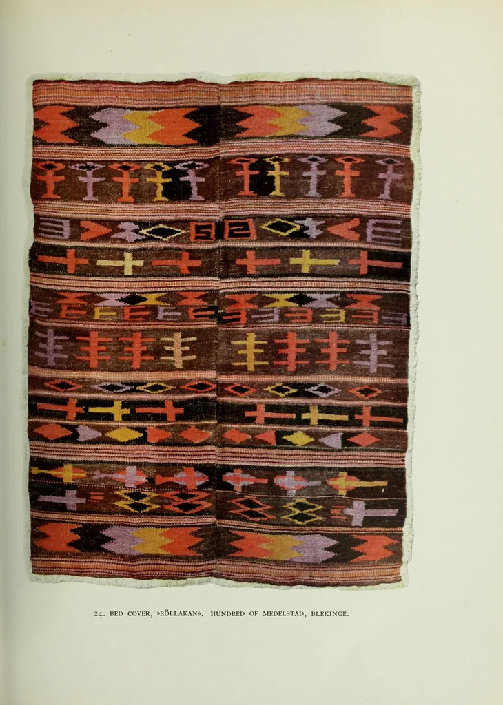 An illustration from Swedish textiles, 1925, leaf 129