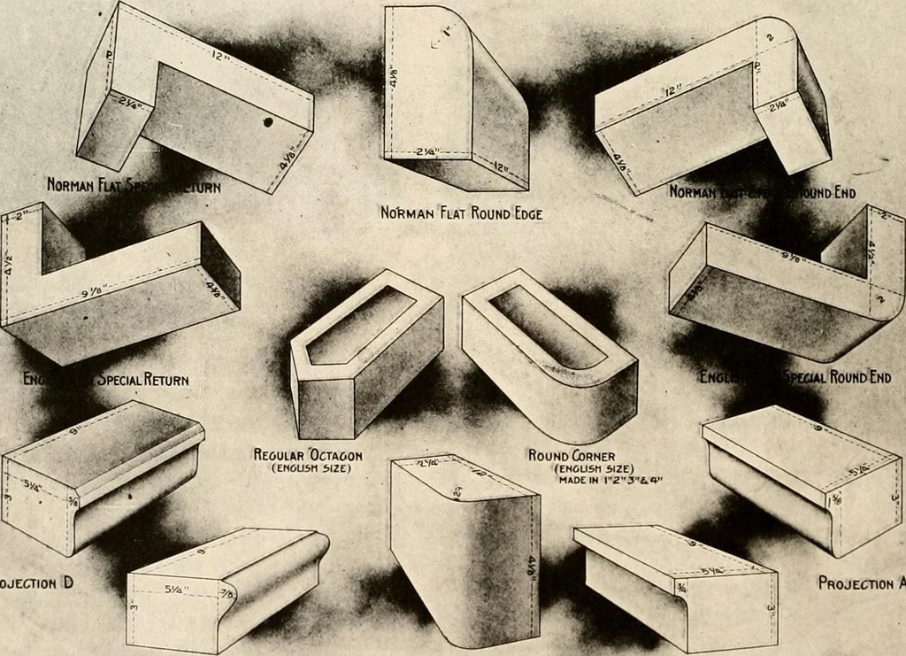 An illustration from Sweet’s indexed catalogue of building construction for the year 1906, 1906, leaf 125