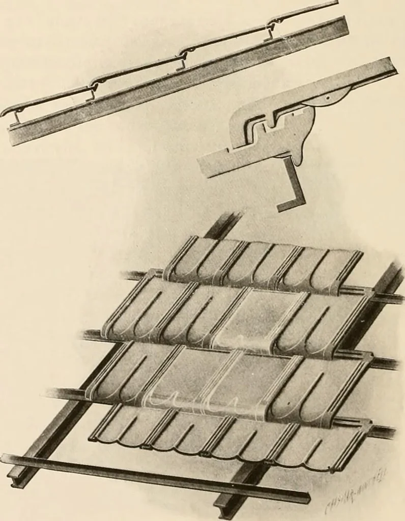 An illustration from Sweet’s indexed catalogue of building construction for the year 1906, 1906, leaf 157