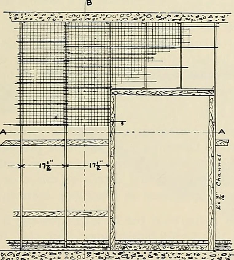 An illustration from Sweet’s indexed catalogue of building construction for the year 1906, 1906, leaf 174