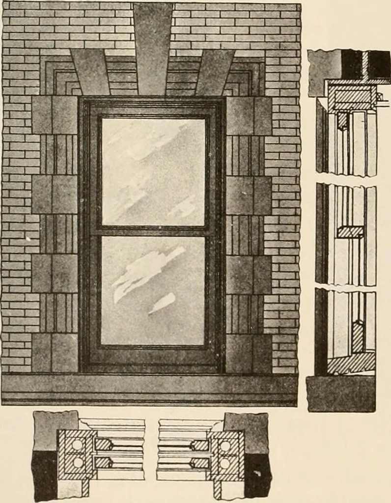 An illustration from Sweet’s indexed catalogue of building construction for the year 1906, 1906, leaf 309