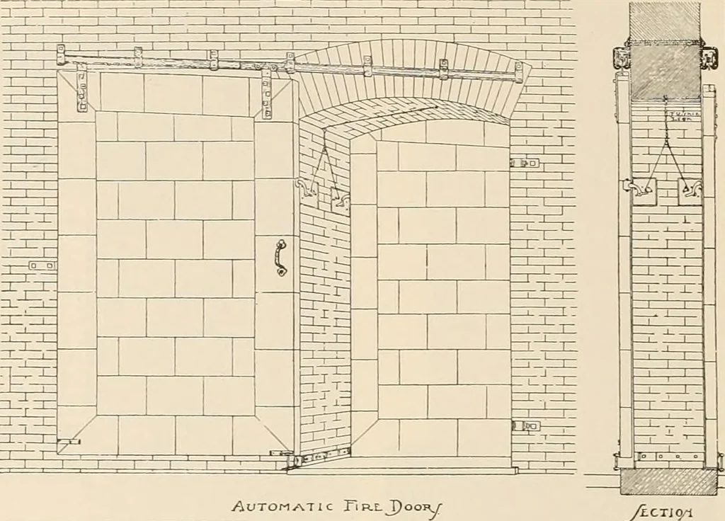 An illustration from Sweet’s indexed catalogue of building construction for the year 1906, 1906, leaf 311