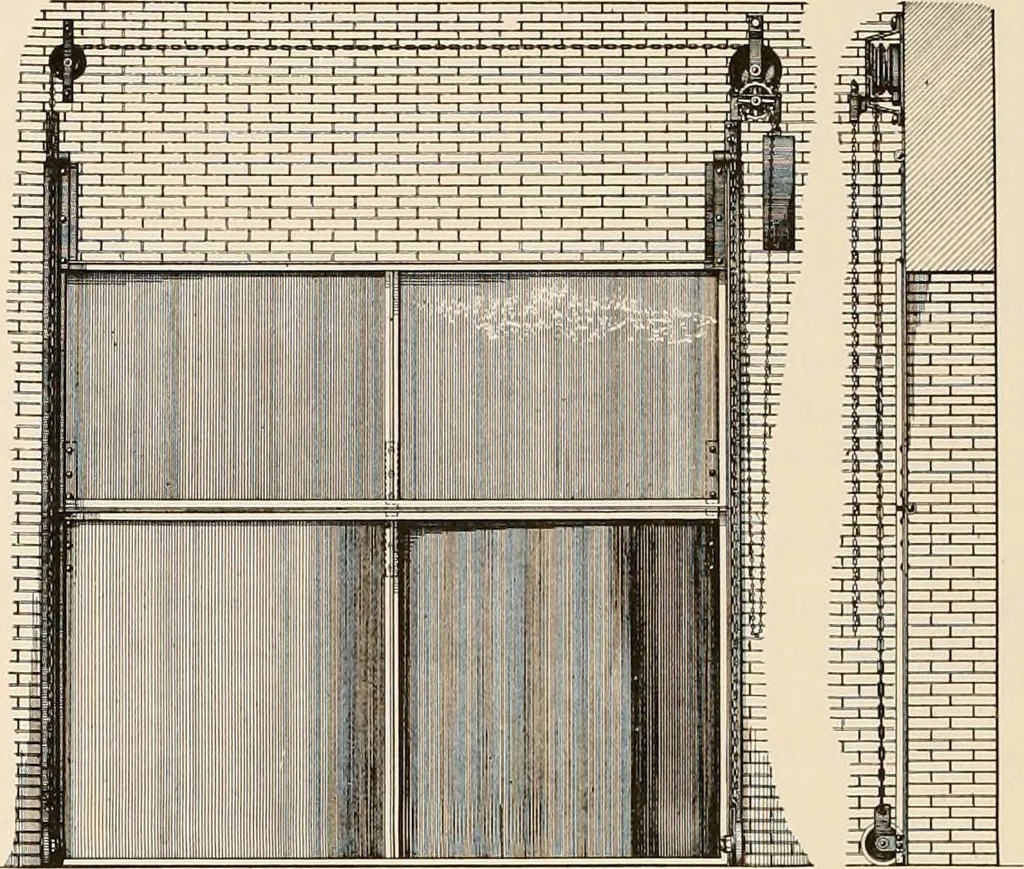 An illustration from Sweet’s indexed catalogue of building construction for the year 1906, 1906, leaf 313
