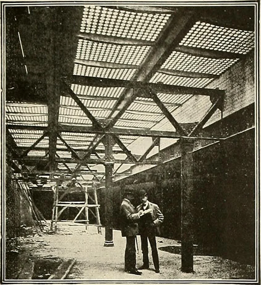 An illustration from Sweet’s indexed catalogue of building construction for the year 1906, 1906, leaf 340