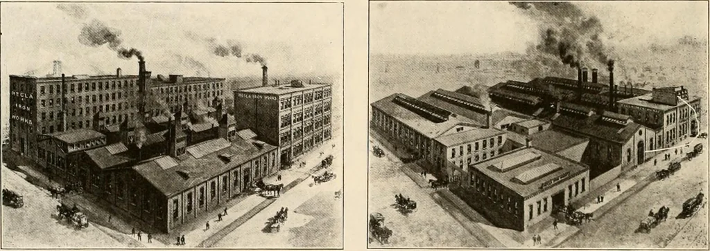 An illustration from Sweet’s indexed catalogue of building construction for the year 1906, 1906, leaf 371