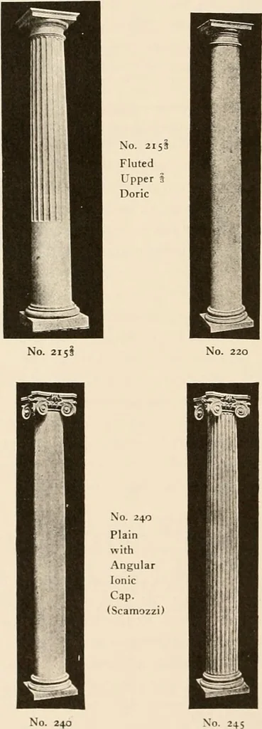 An illustration from Sweet’s indexed catalogue of building construction for the year 1906, 1906, leaf 397