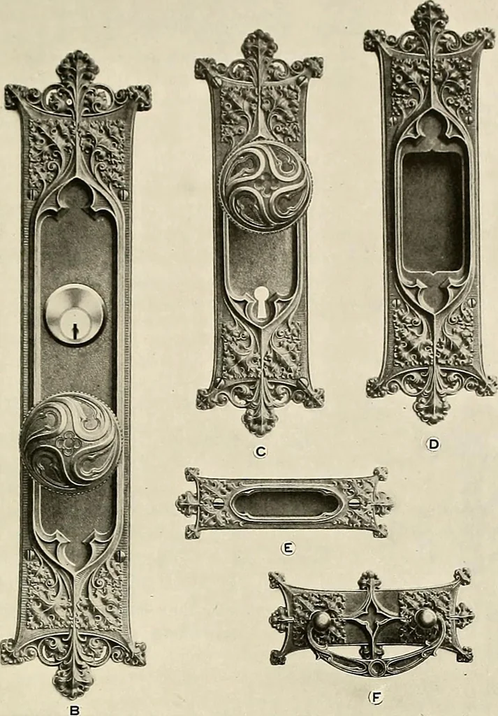 An illustration from Sweet’s indexed catalogue of building construction for the year 1906, 1906, leaf 490