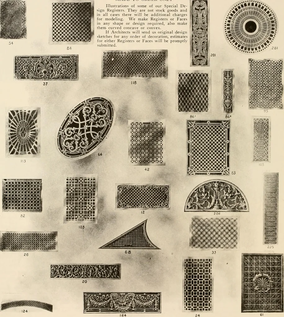 An illustration from Sweet’s indexed catalogue of building construction for the year 1906, 1906, leaf 615