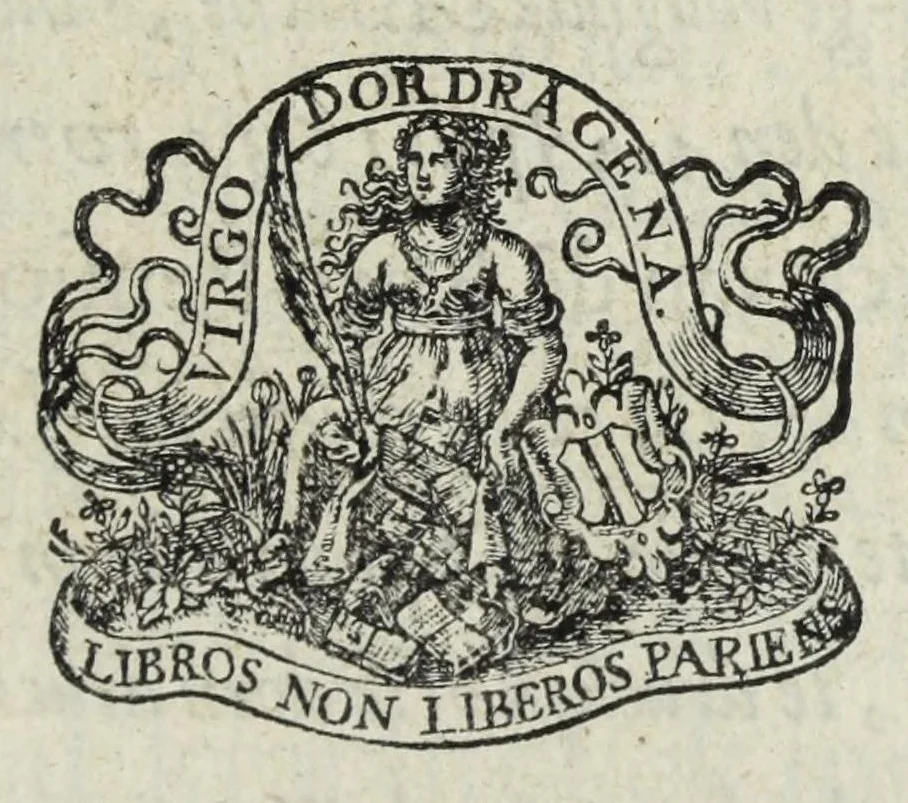 An illustration from 's Werelts begin, midden, eynde, besloten in den trou-ringh : met den proefsteen van den selven, 1637, leaf 9