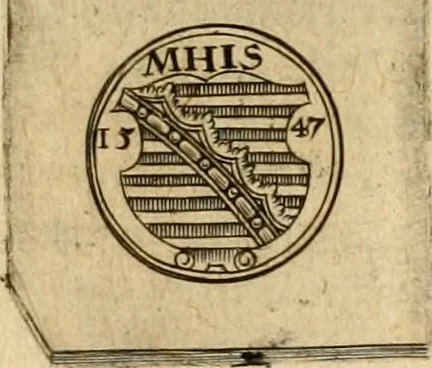 An illustration from Sylloge numismatum elegantiorum, quae diuersi impp., reges, principes, comites, respublicae diuersas ob causas ab anno 1500 ad annum usq[ue] 1600 cudi fecerunt, concinnata & historica narratione (sed breui) illustrata, 1620, leaf 144
