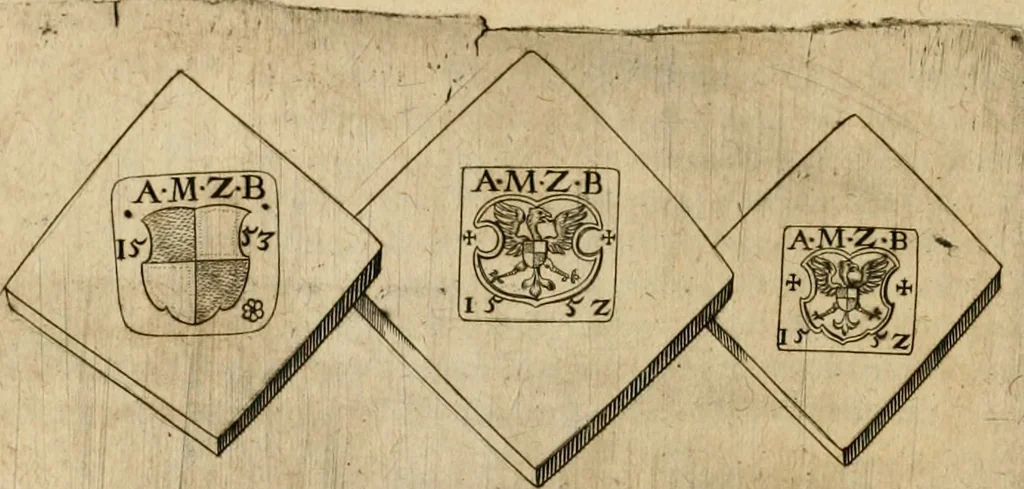 An illustration from Sylloge numismatum elegantiorum, quae diuersi impp., reges, principes, comites, respublicae diuersas ob causas ab anno 1500 ad annum usq[ue] 1600 cudi fecerunt, concinnata & historica narratione (sed breui) illustrata, 1620, leaf 175