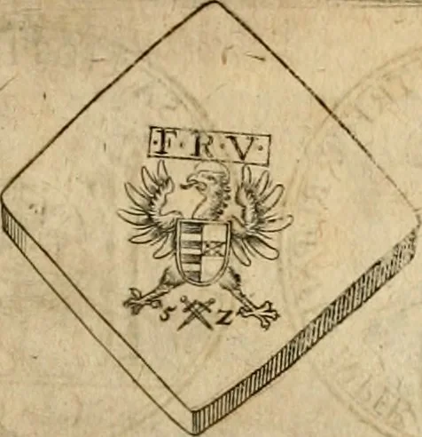 An illustration from Sylloge numismatum elegantiorum, quae diuersi impp., reges, principes, comites, respublicae diuersas ob causas ab anno 1500 ad annum usq[ue] 1600 cudi fecerunt, concinnata & historica narratione (sed breui) illustrata, 1620, leaf 178