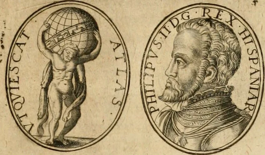 An illustration from Sylloge numismatum elegantiorum, quae diuersi impp., reges, principes, comites, respublicae diuersas ob causas ab anno 1500 ad annum usq[ue] 1600 cudi fecerunt, concinnata & historica narratione (sed breui) illustrata, 1620, leaf 206