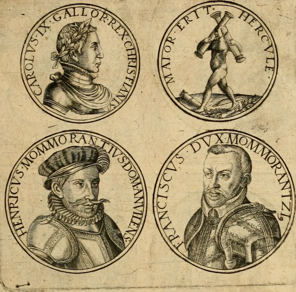 An illustration from Sylloge numismatum elegantiorum, quae diuersi impp., reges, principes, comites, respublicae diuersas ob causas ab anno 1500 ad annum usq[ue] 1600 cudi fecerunt, concinnata & historica narratione (sed breui) illustrata, 1620, leaf 232