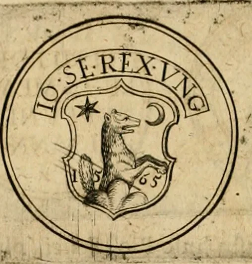 An illustration from Sylloge numismatum elegantiorum, quae diuersi impp., reges, principes, comites, respublicae diuersas ob causas ab anno 1500 ad annum usq[ue] 1600 cudi fecerunt, concinnata & historica narratione (sed breui) illustrata, 1620, leaf 243