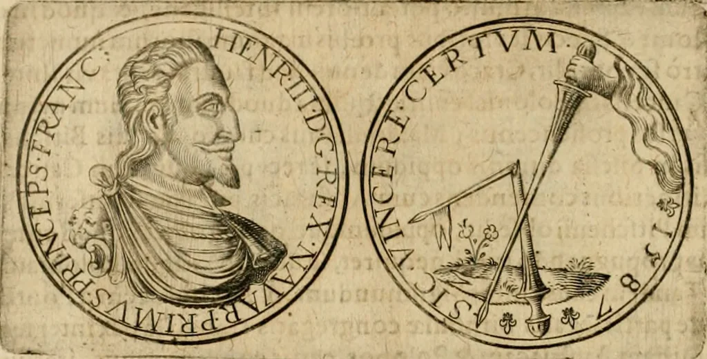 An illustration from Sylloge numismatum elegantiorum, quae diuersi impp., reges, principes, comites, respublicae diuersas ob causas ab anno 1500 ad annum usq[ue] 1600 cudi fecerunt, concinnata & historica narratione (sed breui) illustrata, 1620, leaf 333
