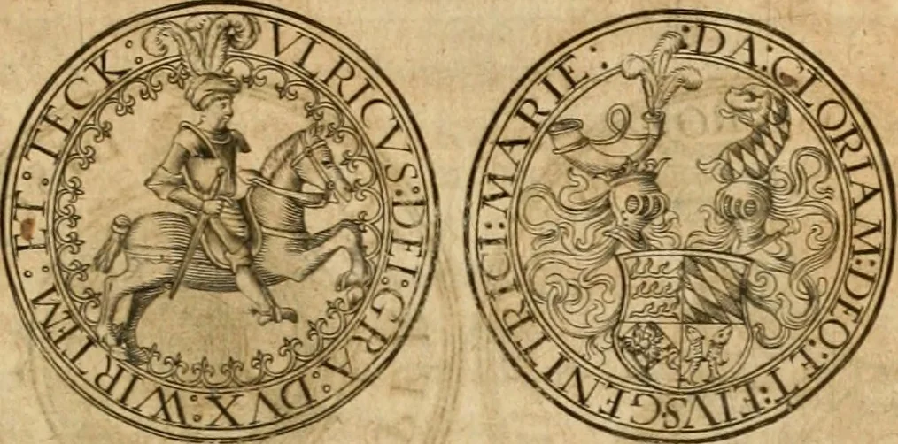 An illustration from Sylloge numismatum elegantiorum, quae diuersi impp., reges, principes, comites, respublicae diuersas ob causas ab anno 1500 ad annum usq[ue] 1600 cudi fecerunt, concinnata & historica narratione (sed breui) illustrata, 1620, leaf 36