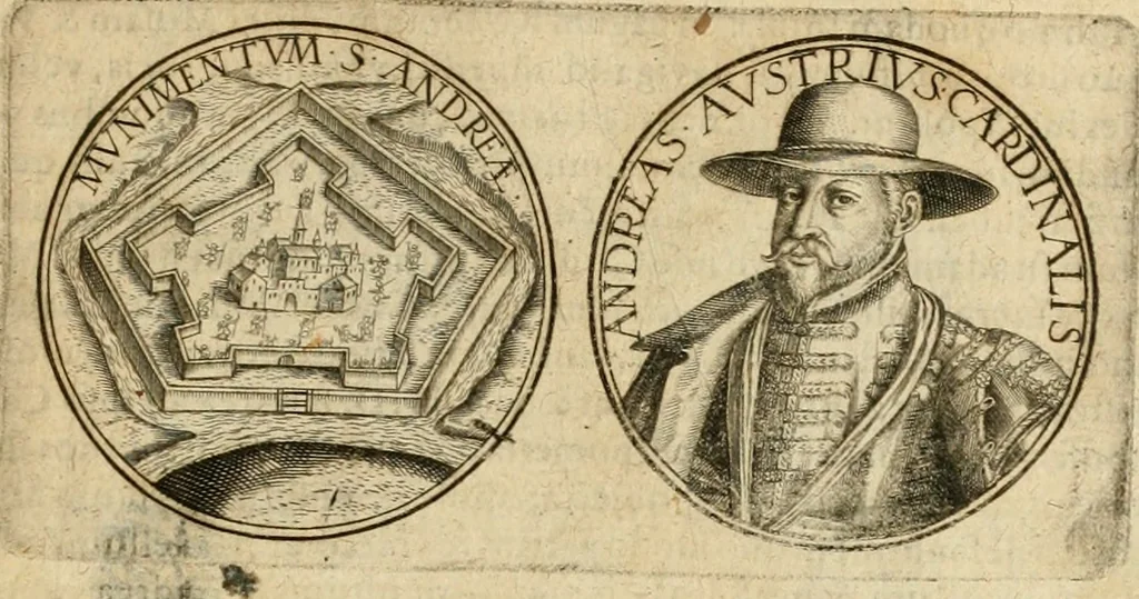 An illustration from Sylloge numismatum elegantiorum, quae diuersi impp., reges, principes, comites, respublicae diuersas ob causas ab anno 1500 ad annum usq[ue] 1600 cudi fecerunt, concinnata & historica narratione (sed breui) illustrata, 1620, leaf 410