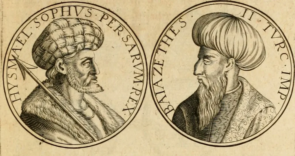 An illustration from Sylloge numismatum elegantiorum, quae diuersi impp., reges, principes, comites, respublicae diuersas ob causas ab anno 1500 ad annum usq[ue] 1600 cudi fecerunt, concinnata & historica narratione (sed breui) illustrata, 1620, leaf 48