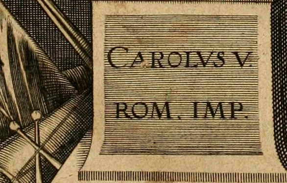 An illustration from Sylloge numismatum elegantiorum, quae diuersi impp., reges, principes, comites, respublicae diuersas ob causas ab anno 1500 ad annum usq[ue] 1600 cudi fecerunt, concinnata & historica narratione (sed breui) illustrata, 1620, leaf 6