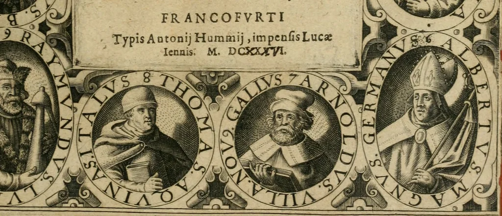 An illustration from Symbola avreae mensae dvodecim nationvm : hoc est, Hermaea sev Mercvrii festa ab heroibus duodenu selectu, artis chymicae usu, sapientia & authoritate paribvs celebrata, ad Pyrgopolynicen seu aduersarium illum tot annis iactabundum ..., 1617, leaf 4