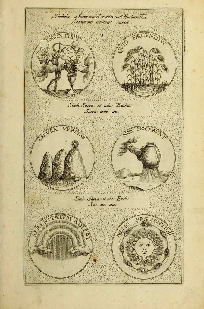 An illustration from Symbola diuina & humana pontificvm, imperatorum, regum, 1600, leaf 10
