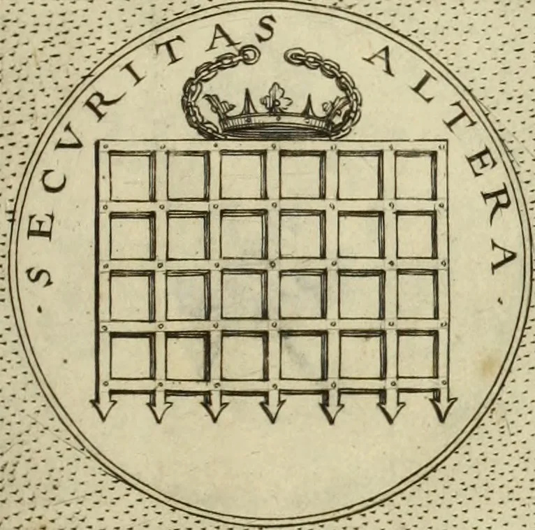An illustration from Symbola diuina & humana pontificvm, imperatorum, regum, 1600, leaf 100