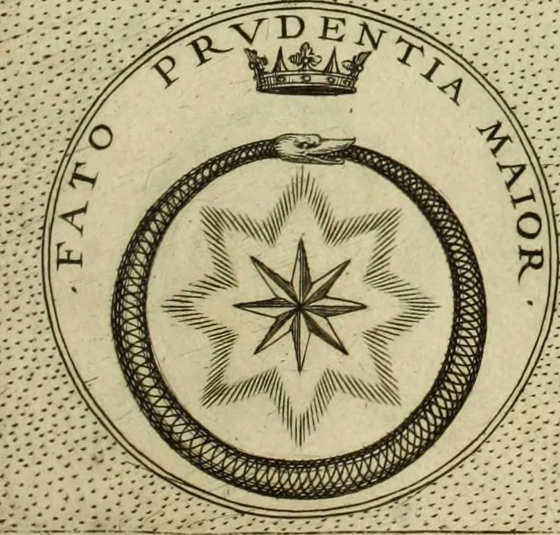 An illustration from Symbola diuina & humana pontificvm, imperatorum, regum, 1600, leaf 100