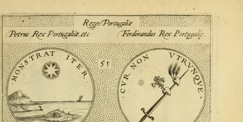 An illustration from Symbola diuina & humana pontificvm, imperatorum, regum, 1600, leaf 108