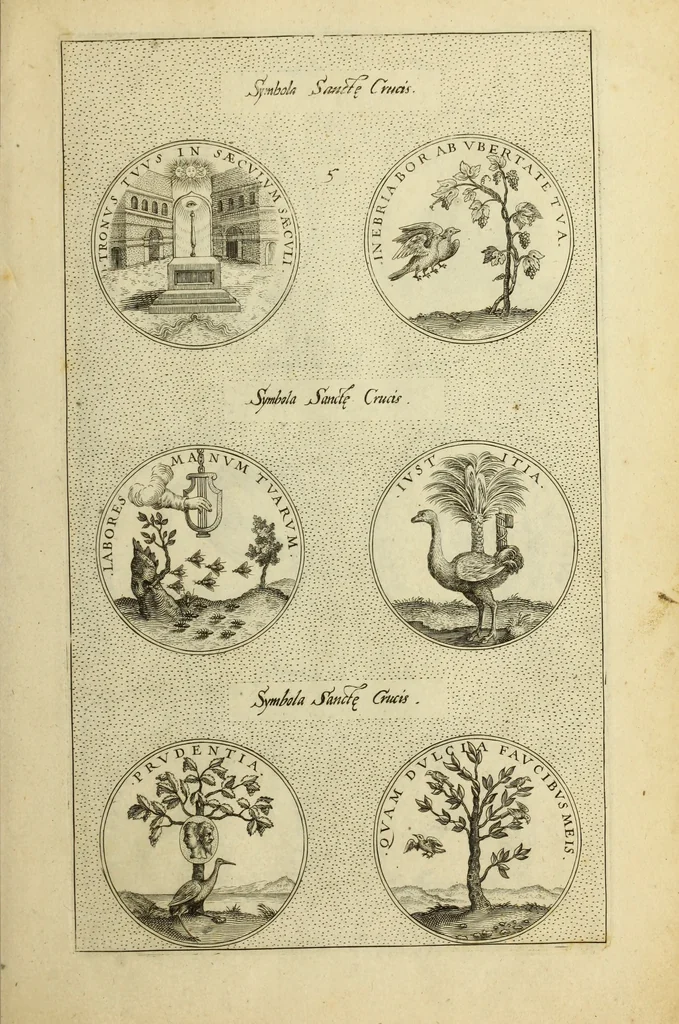 An illustration from Symbola diuina & humana pontificvm, imperatorum, regum, 1600, leaf 16