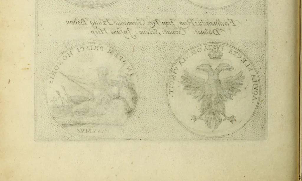 An illustration from Symbola diuina & humana pontificvm, imperatorum, regum, 1600, leaf 47