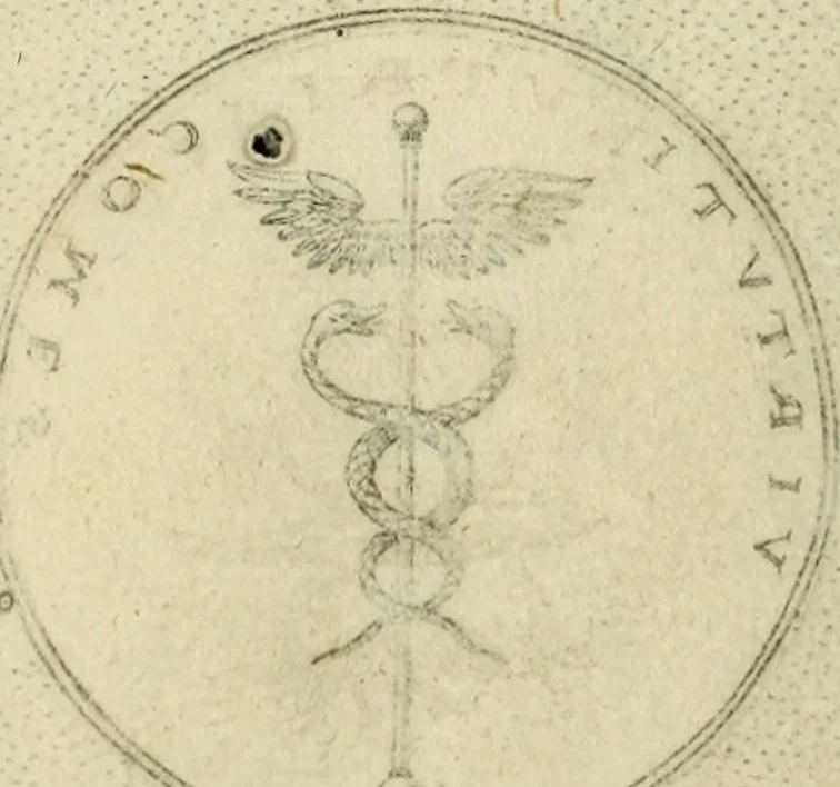 An illustration from Symbola diuina & humana pontificvm, imperatorum, regum, 1600, leaf 79
