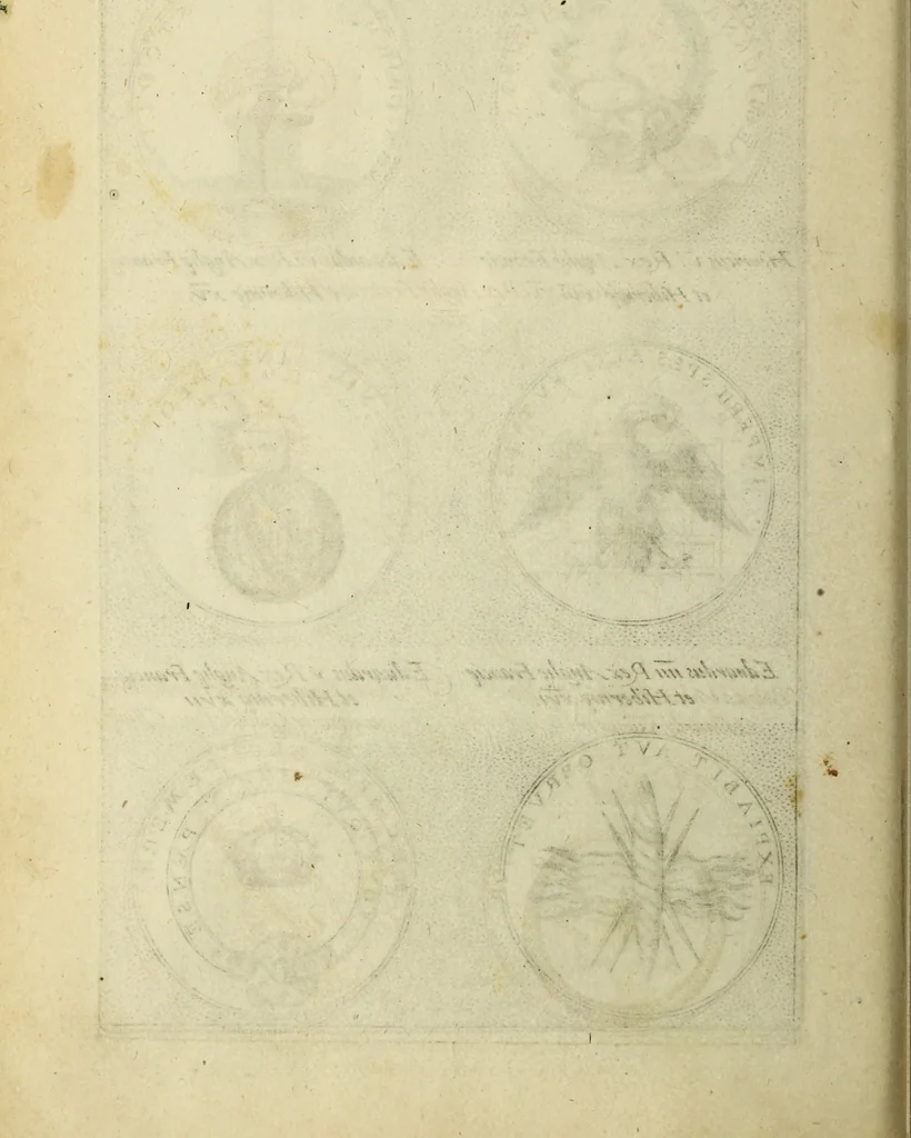 An illustration from Symbola diuina & humana pontificvm, imperatorum, regum, 1600, leaf 99