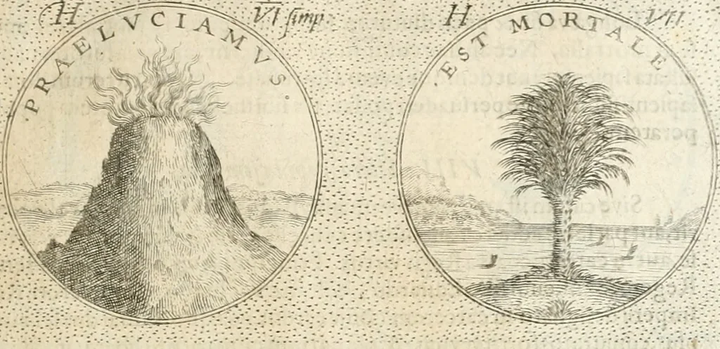 An illustration from Symbola diuina & humana pontificum, imperatorum, regum, 1652, leaf 100
