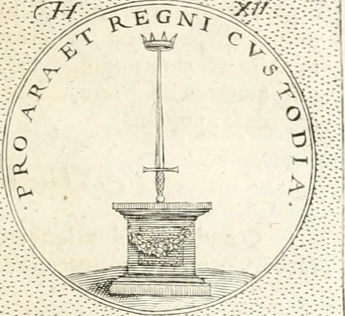 An illustration from Symbola diuina & humana pontificum, imperatorum, regum, 1652, leaf 102