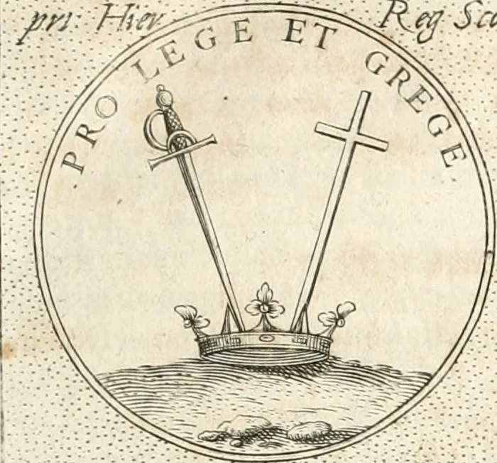 An illustration from Symbola diuina & humana pontificum, imperatorum, regum, 1652, leaf 108