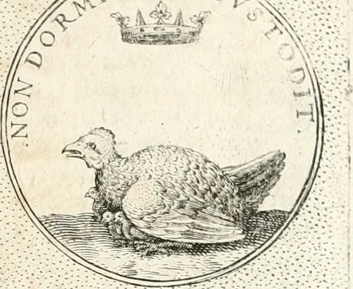 An illustration from Symbola diuina & humana pontificum, imperatorum, regum, 1652, leaf 108