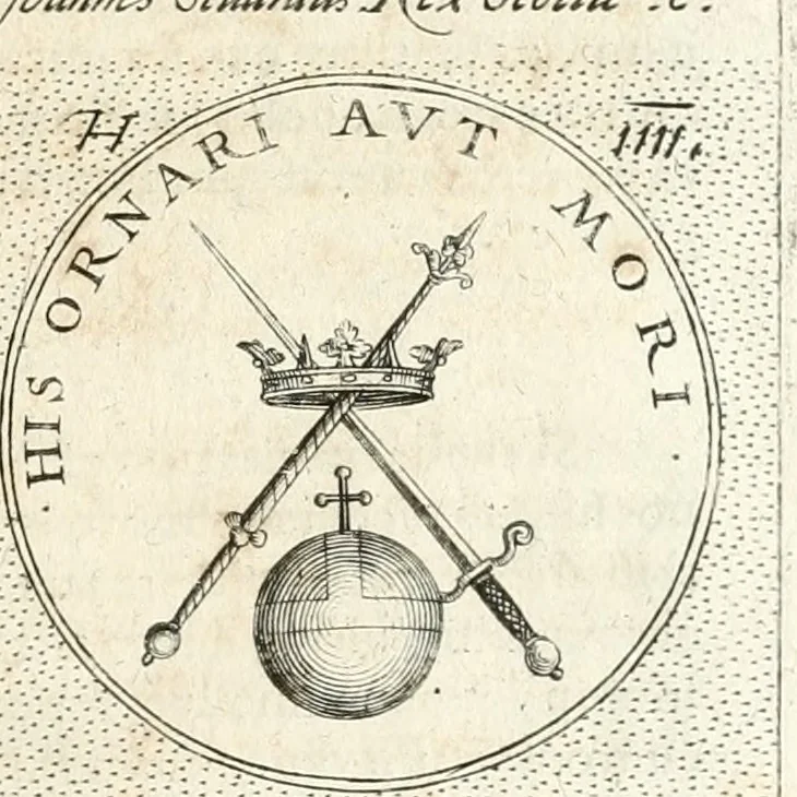 An illustration from Symbola diuina & humana pontificum, imperatorum, regum, 1652, leaf 108